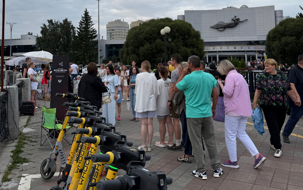Оформление фотобудки на Фестивале Энергия РМК